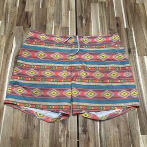 Chubbies Shorts Mens‎ XL Los Calientes Aztec Neon Colorful Beach Southwestern